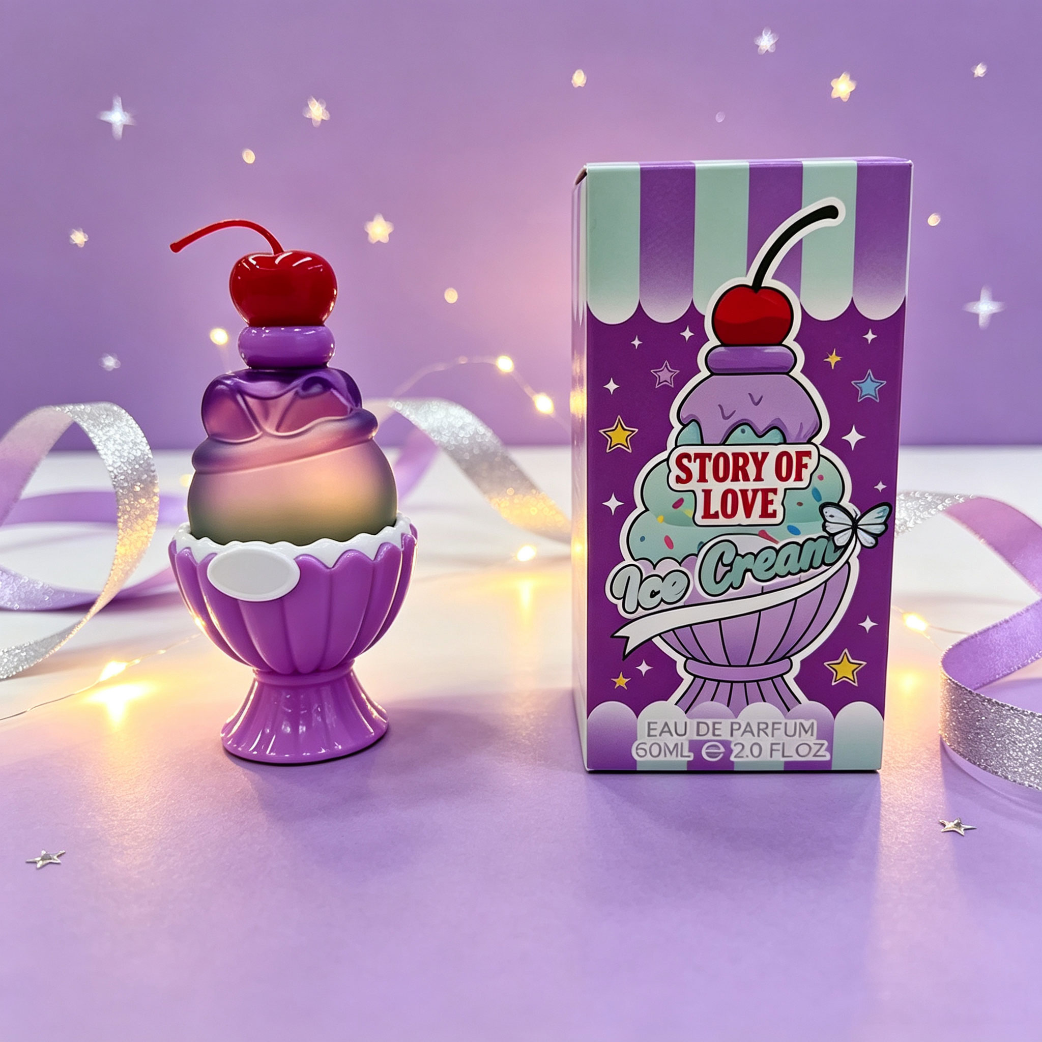 Cute Ice Cream Shaped Eau De P - Candle Shop 评论和价格