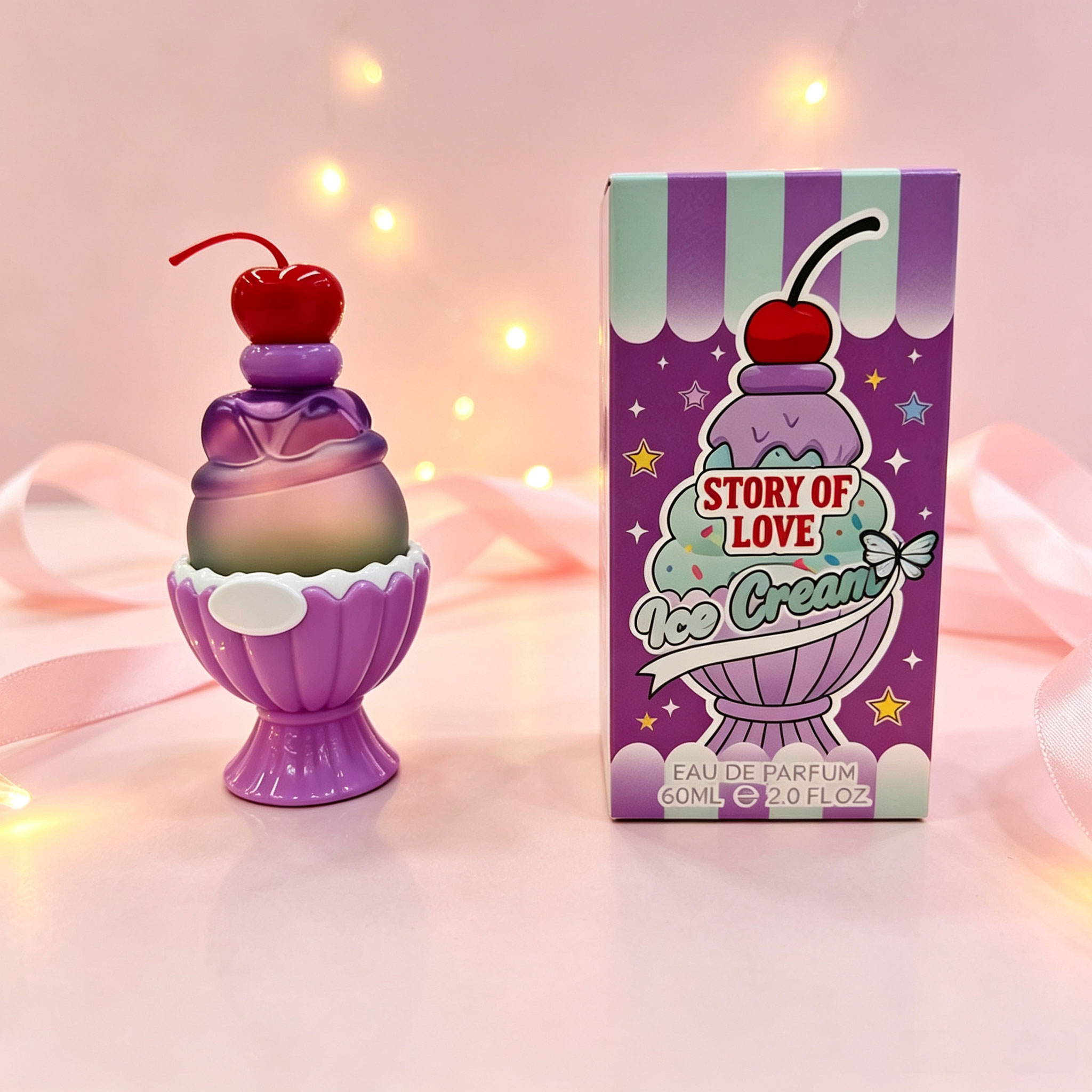 Cute Ice Cream Shaped Eau De P - Candle Shop 评论和价格