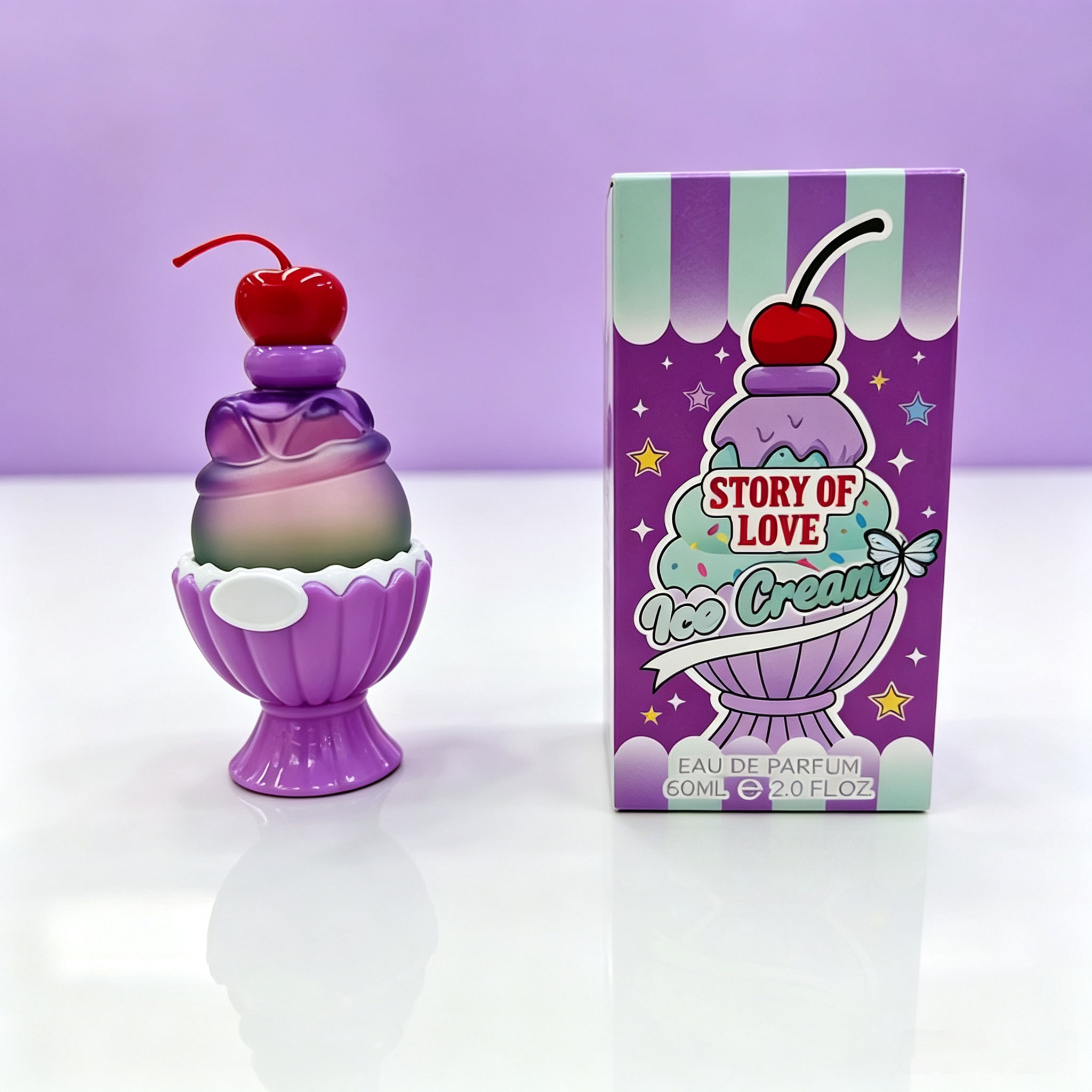Cute Ice Cream Shaped Eau De P - Candle Shop 评论和价格