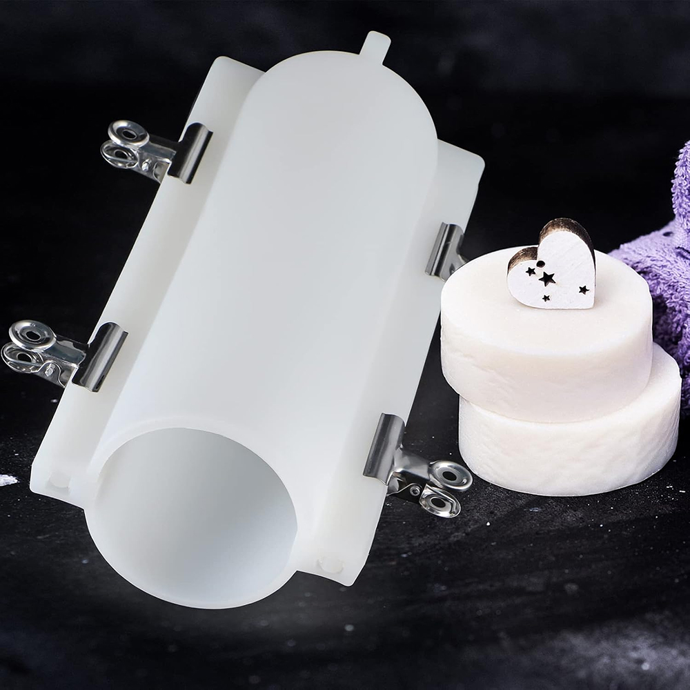 Big Cylinder Tube Soap Mold wi - Candle Making Supplies For Beginners 评论和价格