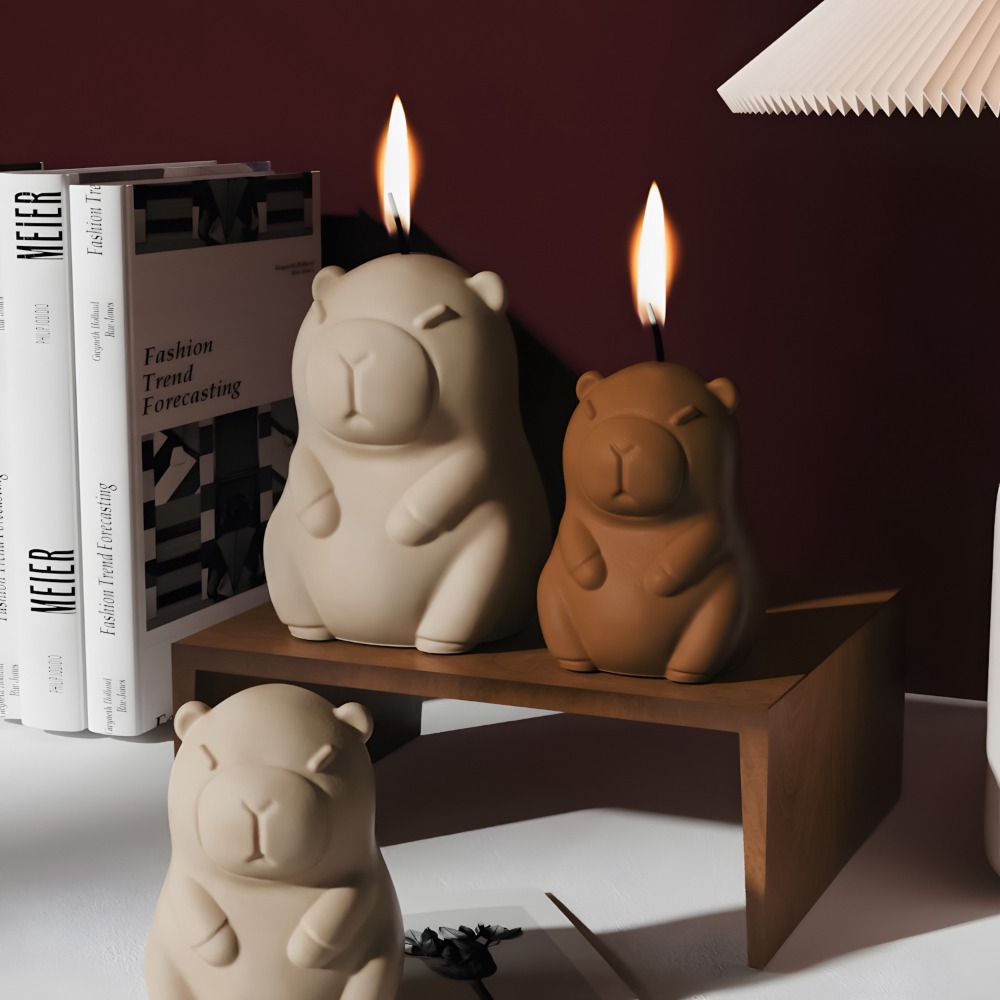 Standing Capybara Scent Candle - Candle Making Supplies For Beginners 评论和价格