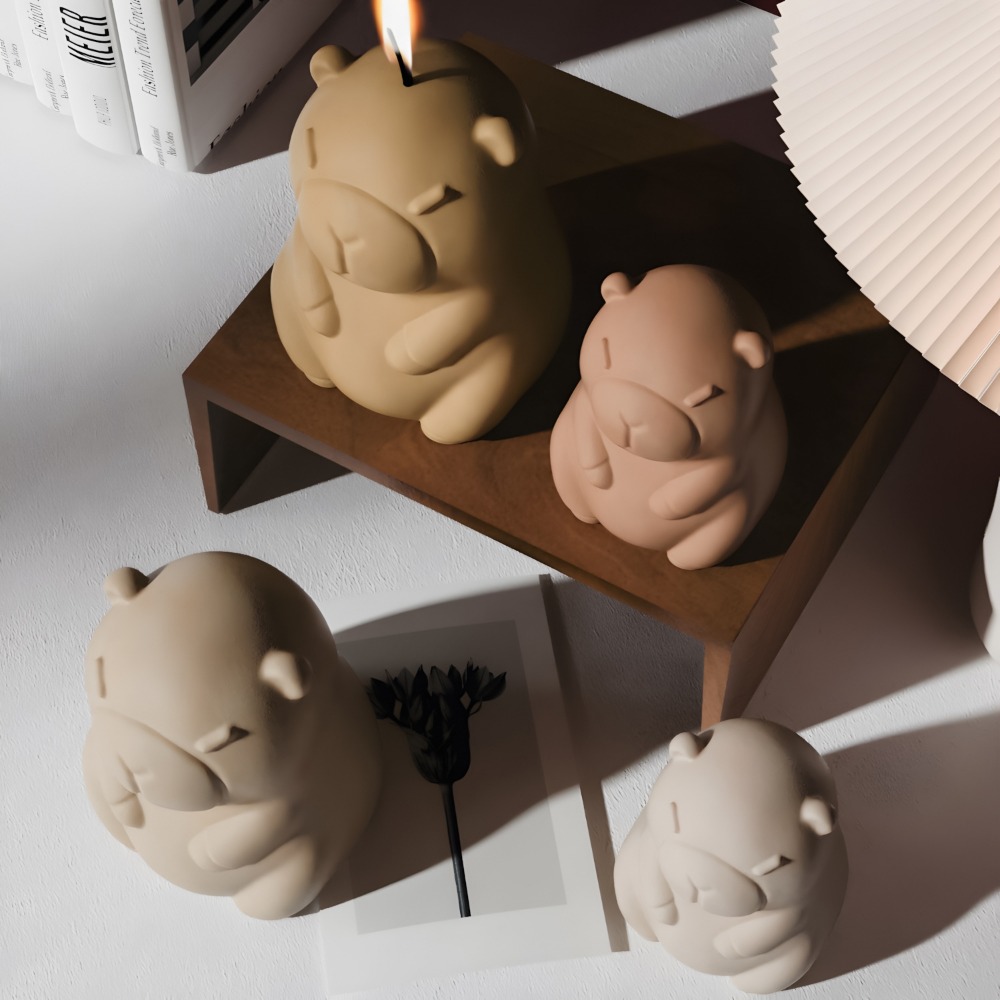 Standing Capybara Scent Candle - Candle Making Supplies For Beginners 评论和价格