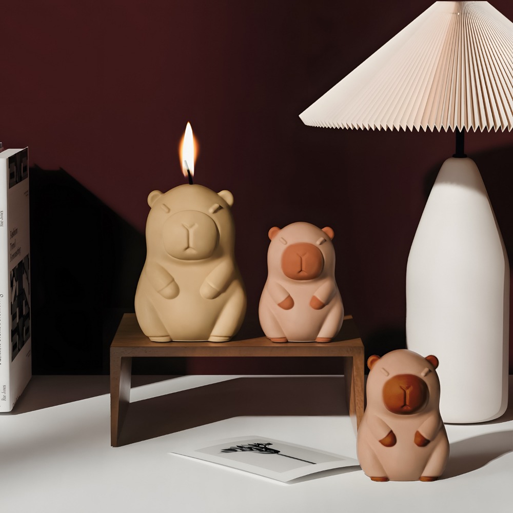 Standing Capybara Scent Candle - Candle Making Supplies For Beginners 评论和价格