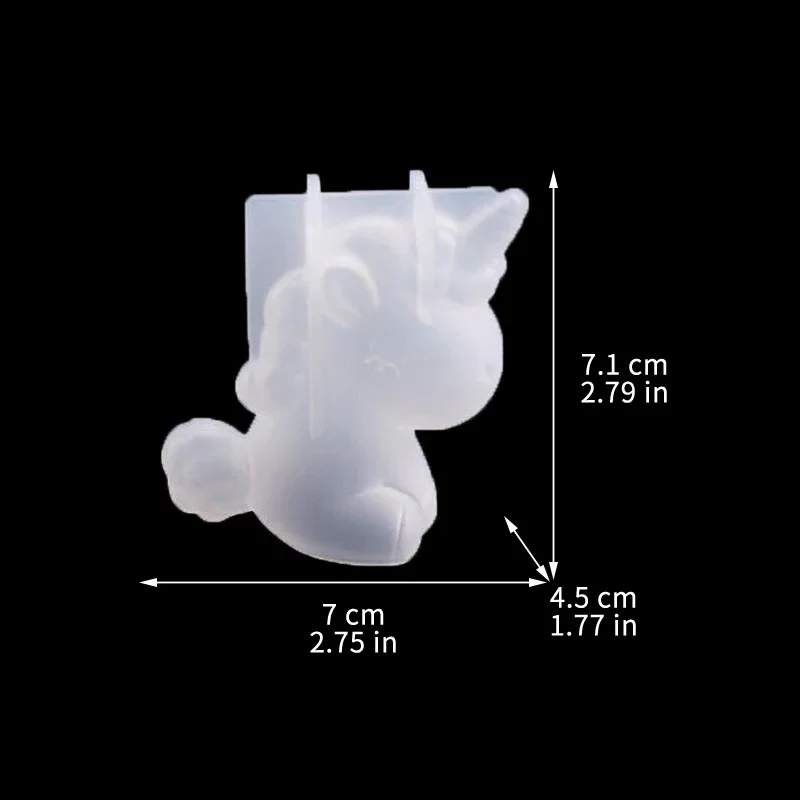 3D Geometric Silicone Unicorn  - Candle Making Supplies For Beginners 评论和价格