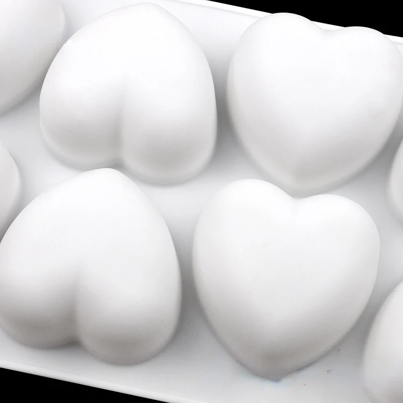 Love Heart Silicone Soap Mold  - Candle Making Supplies For Beginners 评论和价格