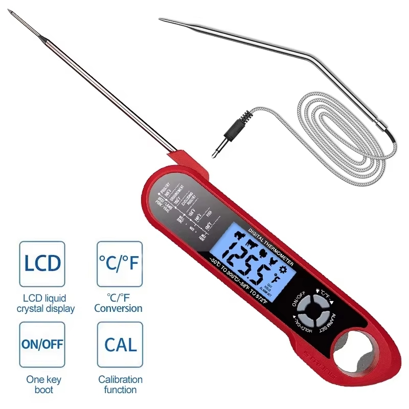 Meat Thermometer Dual-Probe Di - Candle Shop 评论和价格