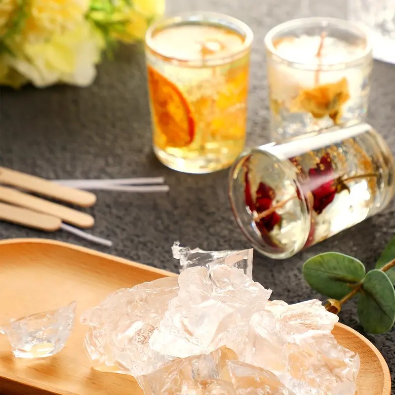 Transparent Crystal Wax, Jelly - Candle Making Supplies For Beginners 评论和价格